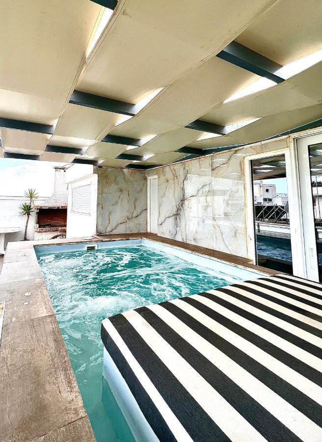 אתונה Citycenter Penthouse Mini Private Pool With Hydromassage And Great Town View מראה חיצוני תמונה